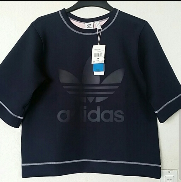 ADIDAS ORIGINAL REVERSIBLE WOMEN SWEATSHIRT SZ S